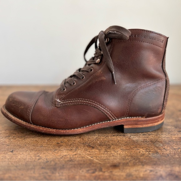 Wolverine 1000 Mile Boots size 8.5 - Picture 6 of 7